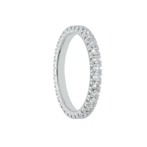 callegaro1964 Anello Eternity Oro Bianco e Diamanti Outlet