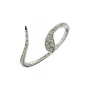 callegaro1964 Anello serpente oro bianco e diamanti Hot