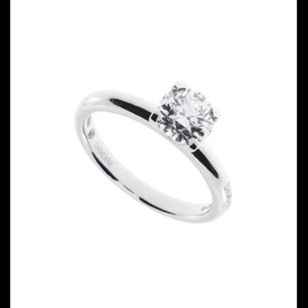 damiani Anello Solitario  Luce 4 Griffes Ct, 0,30 GIA Hot
