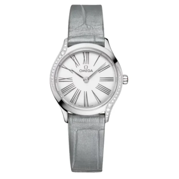 omega DE VILLE MINI TRÉSOR 26 MM ACCIAIO E ALLIGATORE Discount