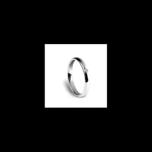 damiani Veramore Fede Nuziale Platino 2,5 mm New